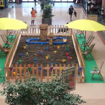 Area con sabbia marina