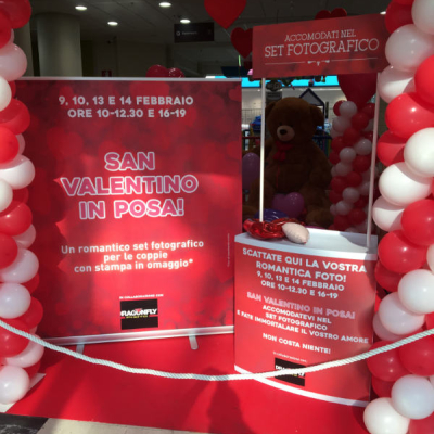 Area per San Valentino - set fotografico