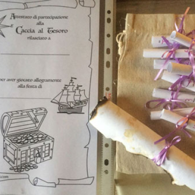 Animazione bambini con Caccia al Tesoro