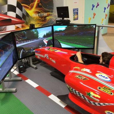 Simulatore guida Formula 1